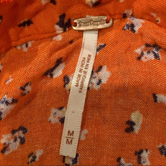 Free People Rare Feeling Orange Maxi Dress - Picture 13 of 16